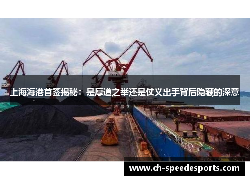 上海海港首签揭秘：是厚道之举还是仗义出手背后隐藏的深意